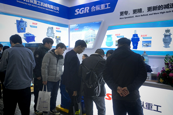 جعبه دنده SGR در Bauma China 2024